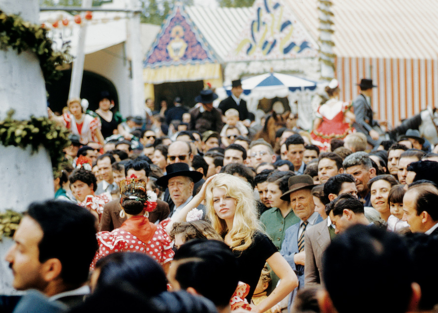 «Brigitte Bardot en la Feria de Abril» Archivo Life, 1958